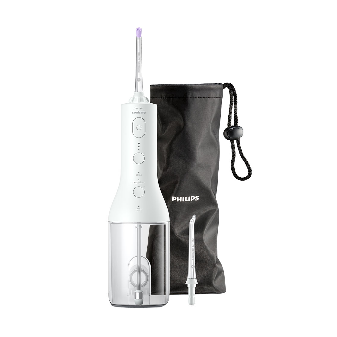 Іригатор Philips Sonicare Cordless Power Flosser 3000 HX3826/31 білий, 1 шт